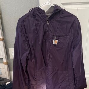 Carhartt Deep Purple Hooded Jacket